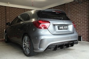 Mercedes AMG A45 with the application of Cquartz Finest paint protection Paint Protection Melbourne image 21