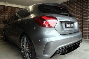 Mercedes AMG A45 with the application of Cquartz Finest paint protection Paint Protection Melbourne image 30