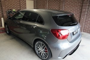 Mercedes AMG A45 with the application of Cquartz Finest paint protection Paint Protection Melbourne image 34