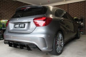 Mercedes AMG A45 with the application of Cquartz Finest paint protection Paint Protection Melbourne image 22