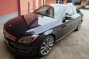 Mercedes C250 with the application of Cquartz Finest paint protection in Melbourne Paint Protection Melbourne image 16